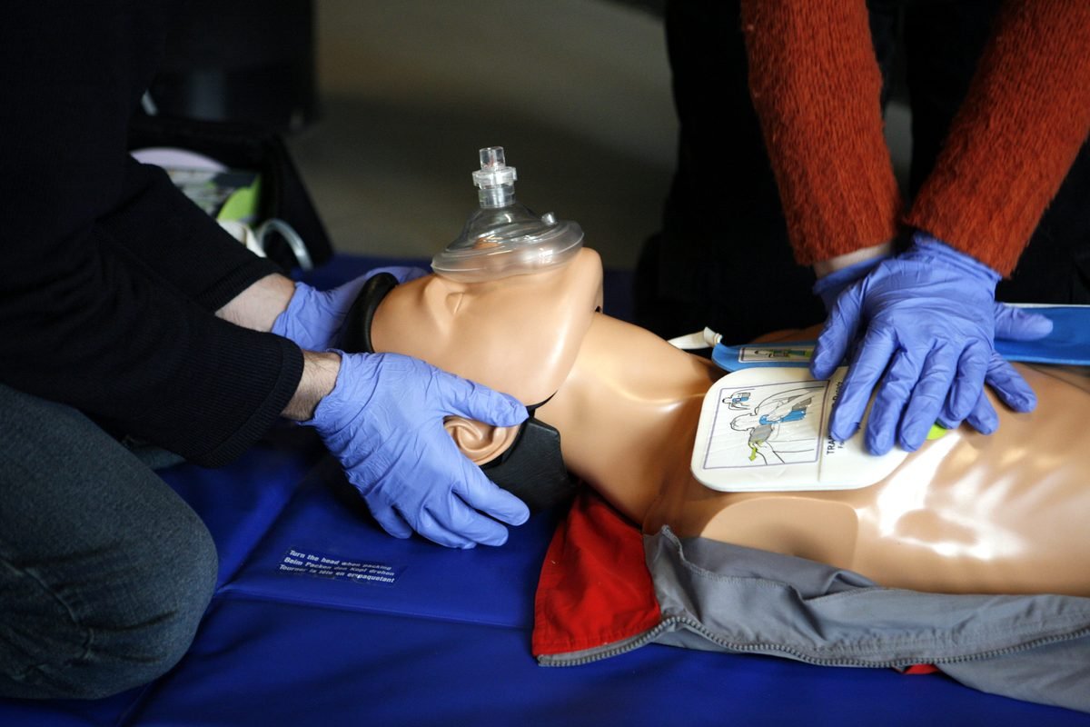 BHV-Weesp training in de praktijk